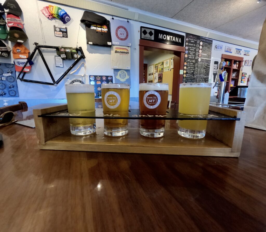 bozeman brewing company flights