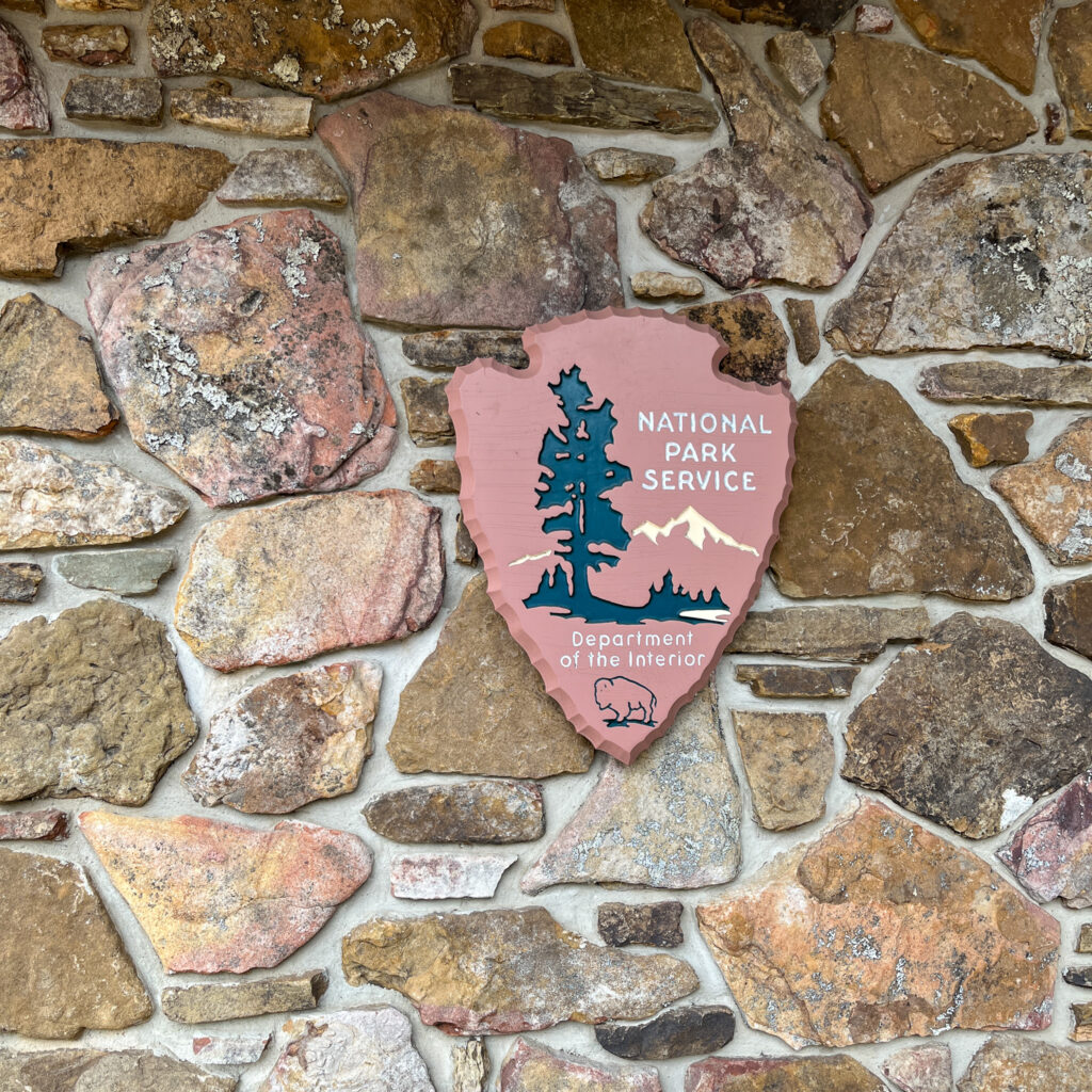 buffalo national river national park sign