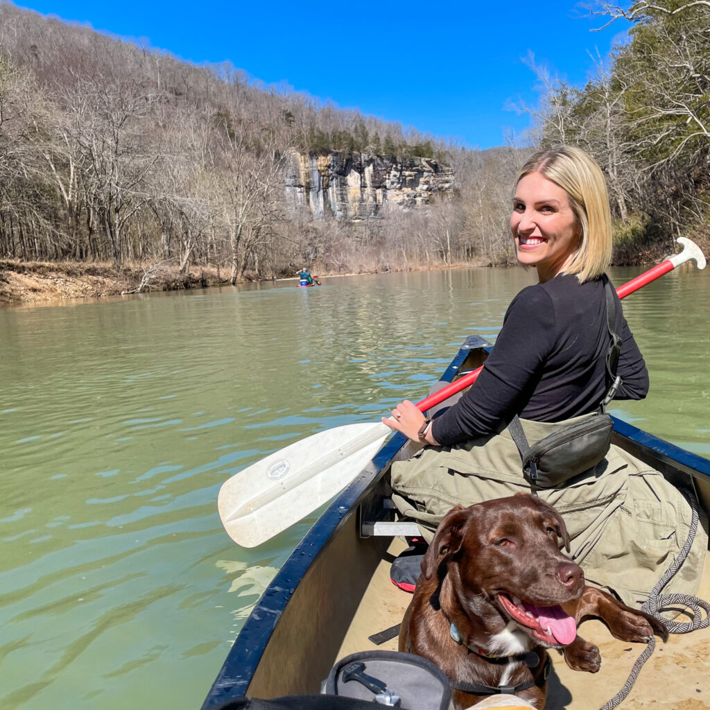 canoeing buffalo national river